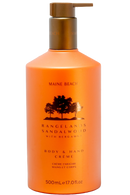 Rangelands Sandalwood with Bergamot Body & Hand Creme 500ml
