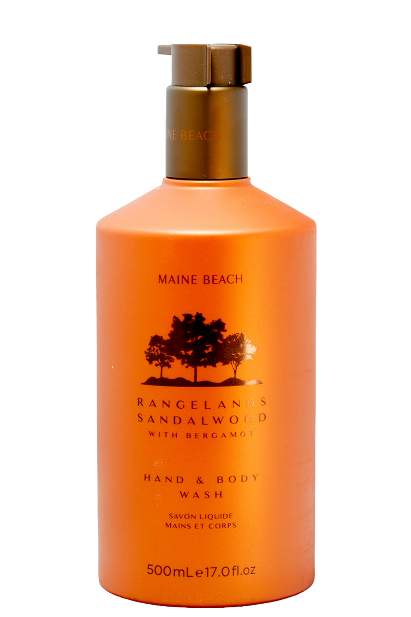 Rangelands Sandalwood with Bergamot Hand & Body Wash 500ml
