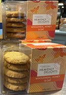 Wholemeal Honey & Oat biscuits by Heavenly Delights
