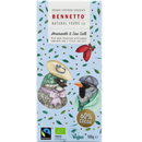 Dark Chocolate Amaranth & Sea Salt 80g - Bennetto