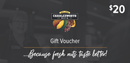 "Charlesworth gift voucher valued $20"