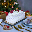 Raspberry & Lime Christmas Log