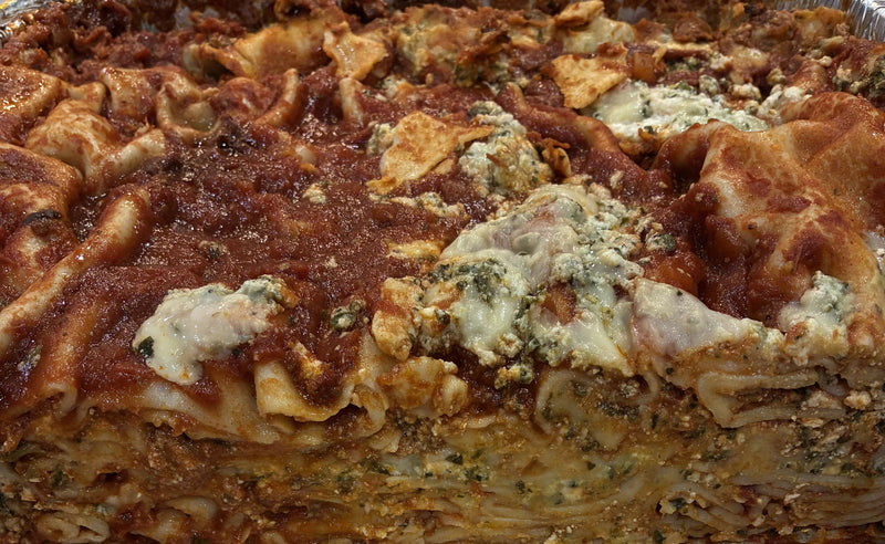 Spinach & Ricotta Lasagna- Spinach & Ricotta Lasagne with Napoletana sauce