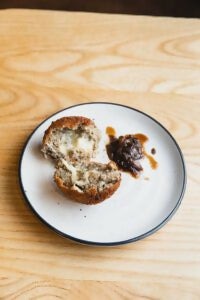 Mushroom and Mozzarella Arancini (V)