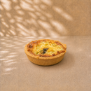 Leek and Blue Cheese Quiche