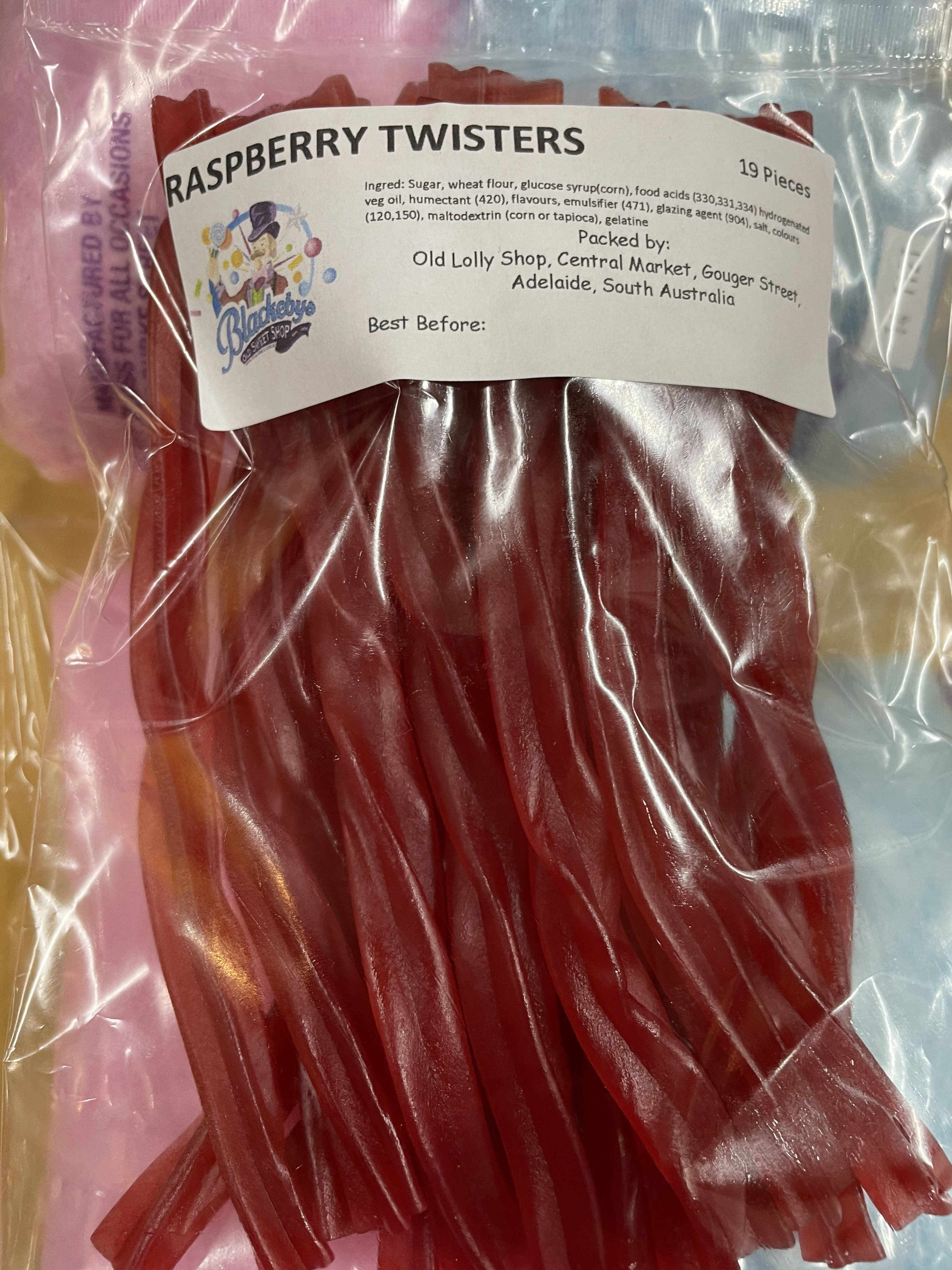 Fabulicious Raspberry Twisters (14 pieces)