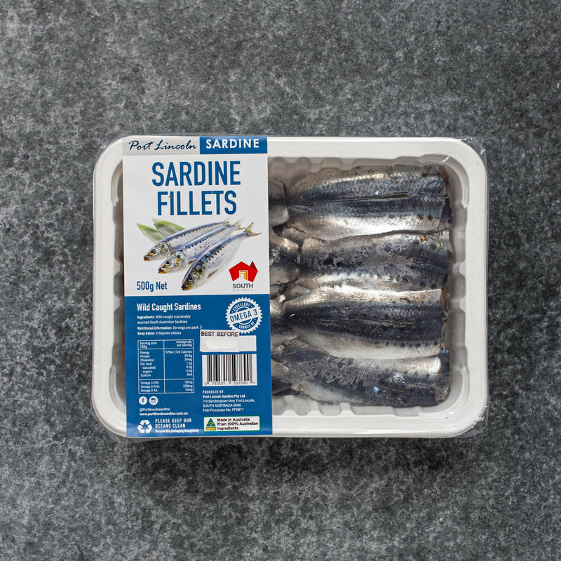 Port Lincoln Sardine Fillets (500g)