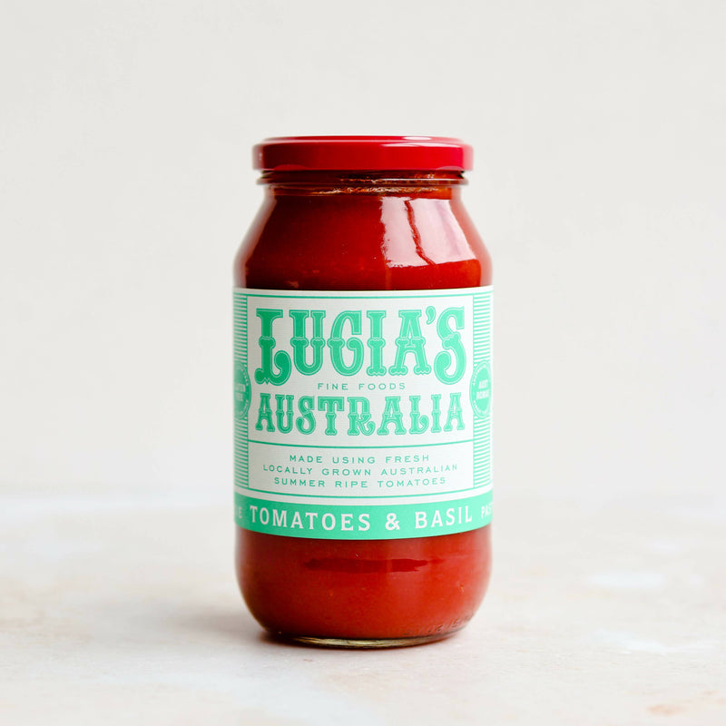 Lucia's Tomato and Fresh Basil Sauce