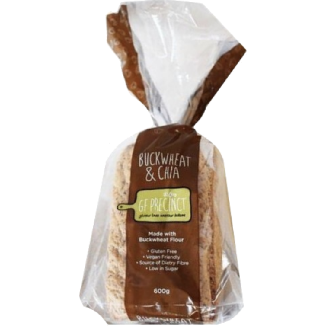 Buckwheat & Chia Bread 600g GF Precinct