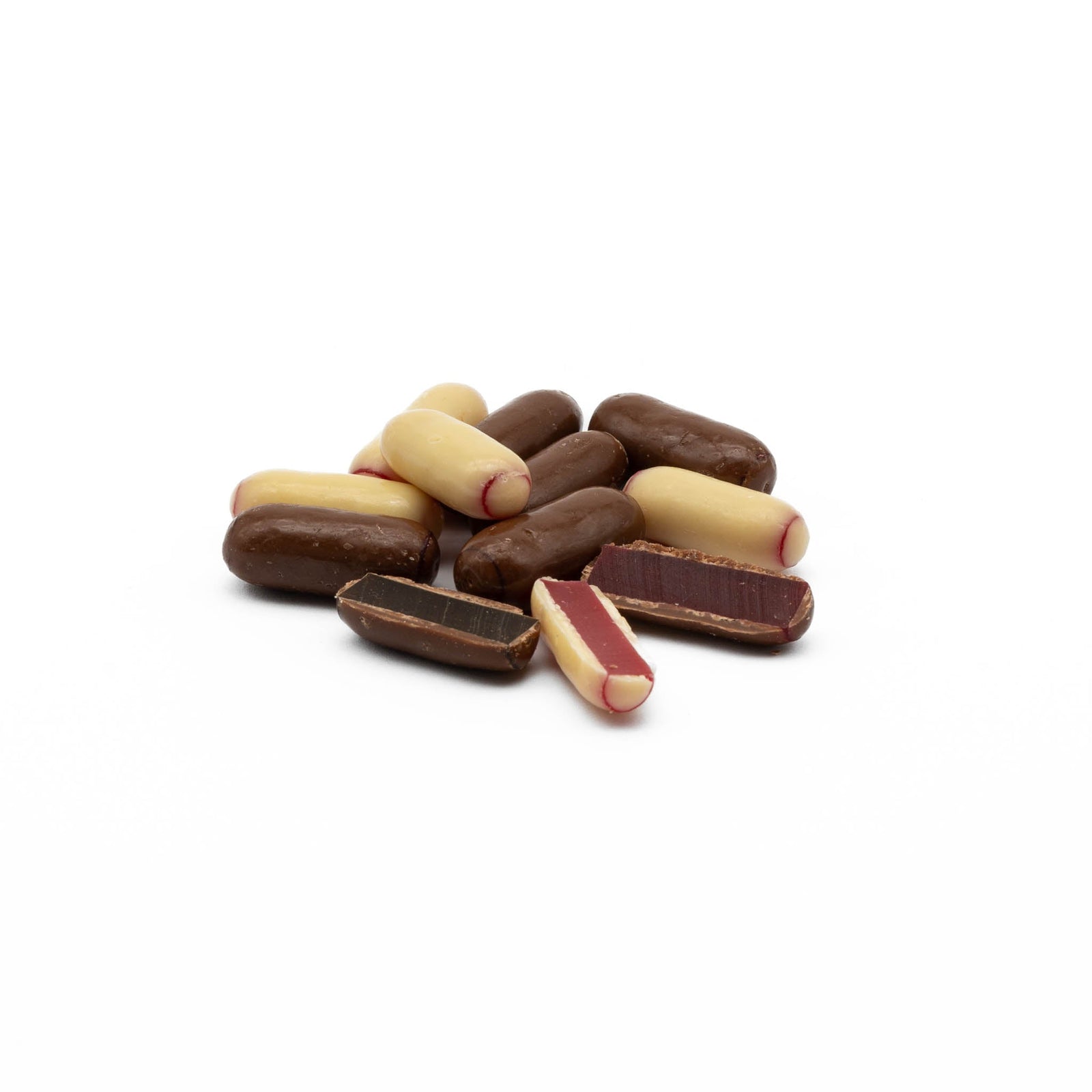 Irresistible collection of rich Chocolate Bullets, tangy Raspberry ...