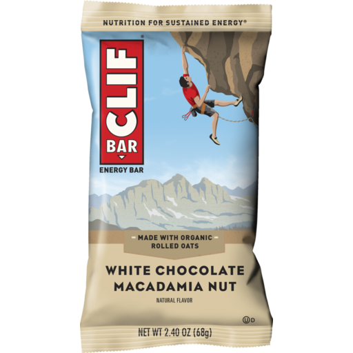White Choc Macadamia 68g - Clif Bar