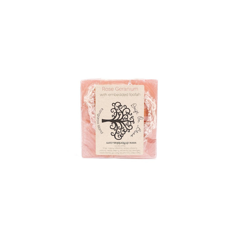 Rose Geranium & Loofa Soap