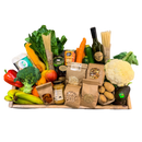 Home Essentials Box including Seasonal Certified Organic Fruit and Vegetables