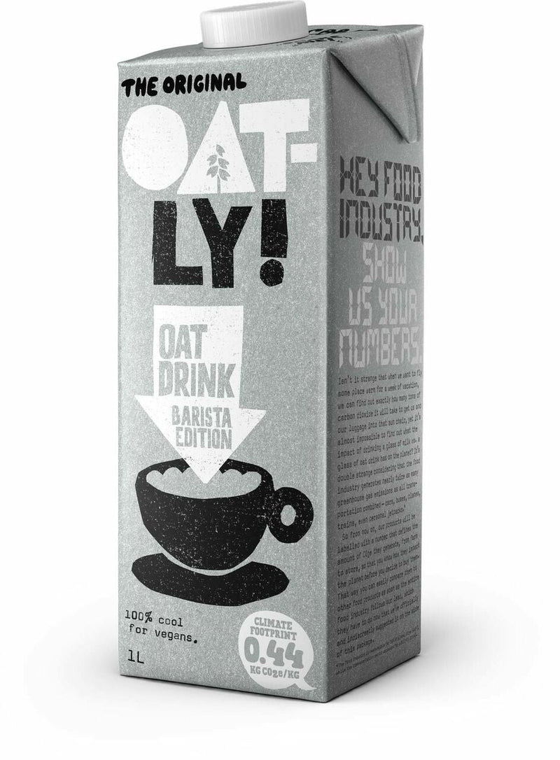 Oatly - Barista Oat Milk - 1L