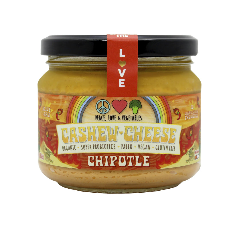 Chipotle Cashew Cheese - 280g - Peace, Love & Vegetable
