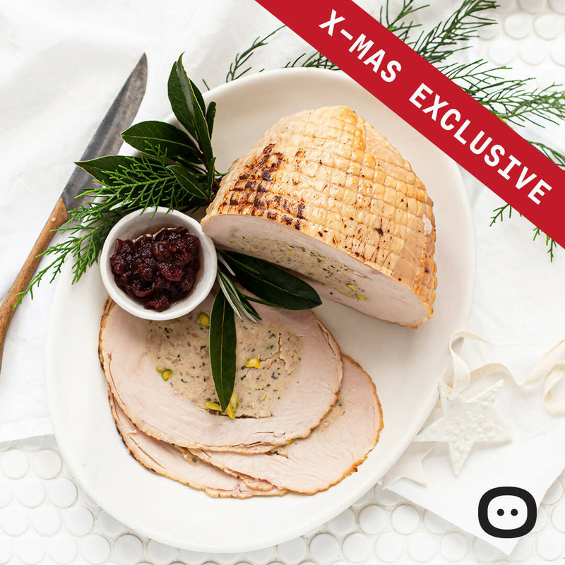 Roast Turkey Breast with Fig & Chive