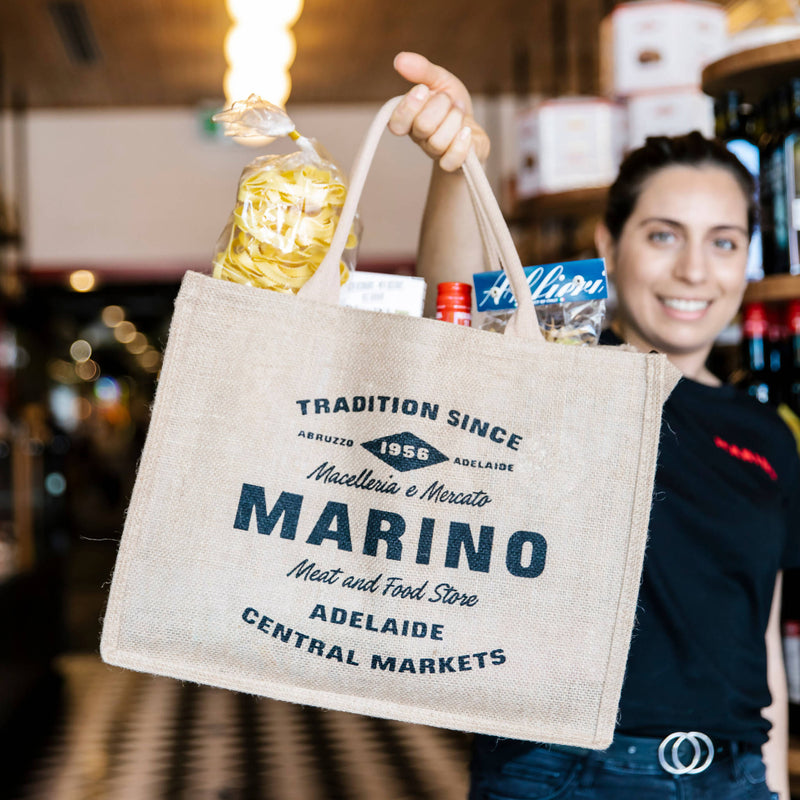 Bag - Marino Hessian Shopping Bag