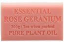 Pure Plant Oil Soap - Essential Rose Geranium 200gm