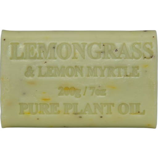 Pure Plant Oil Soap - Lemongrass & Lemon Myrtle 200gm