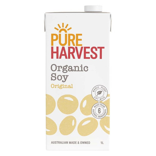 PureHarvest - Organic Soy Milk - 1L