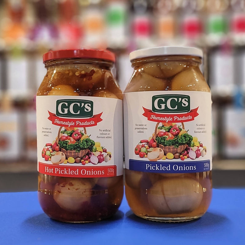 GC's Home Style Pickled Onions (500g)