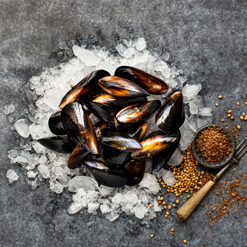 Spencer Gulf Pot Ready Black Mussels (11.99kg)