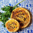 Lucias Mushroom Quiche