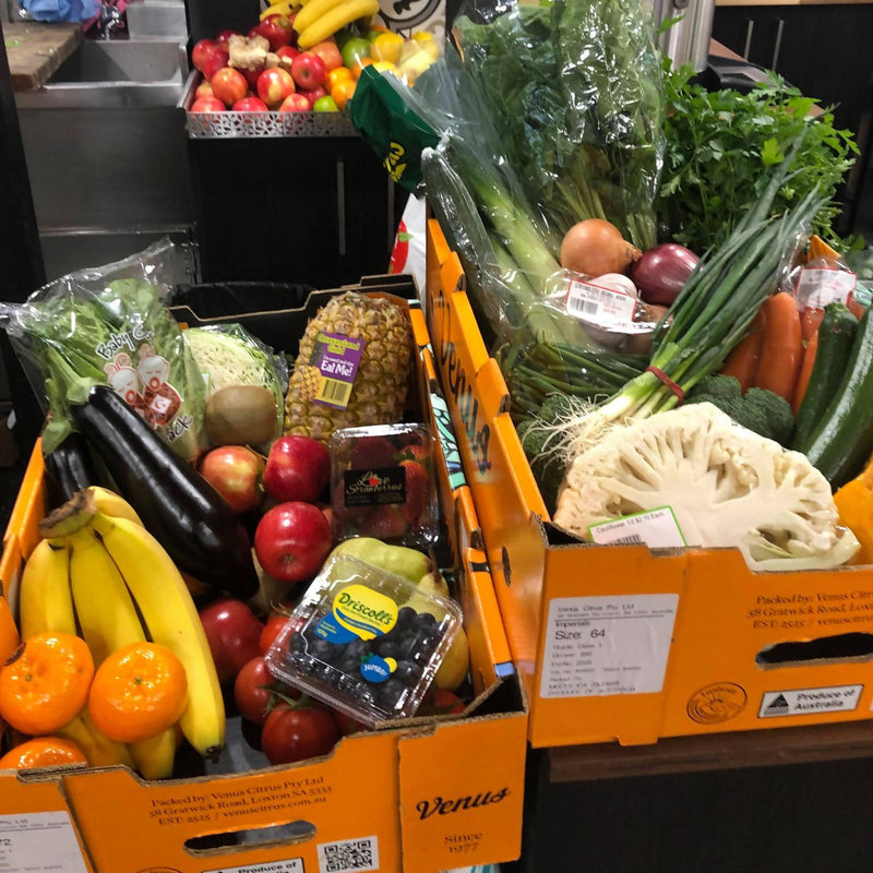 The Works Fruit & Vegetables Box - $110