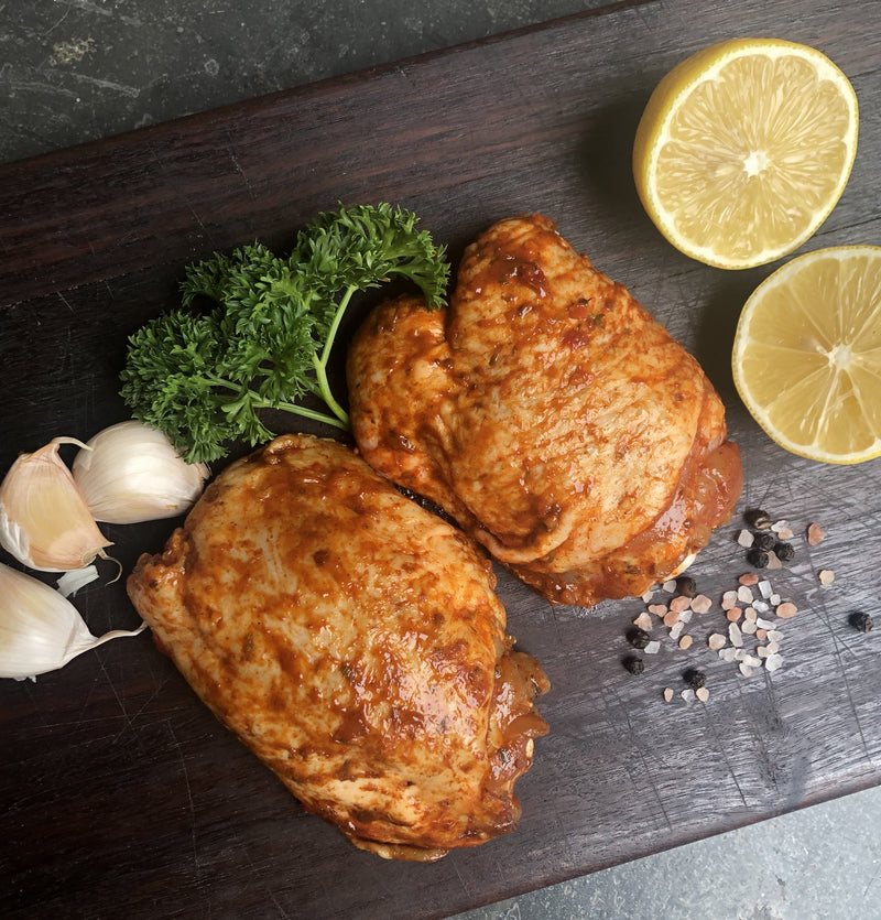Marinated Yiros Free Range Chicken Chops - 1kg
