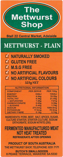 Plain Mettwurst