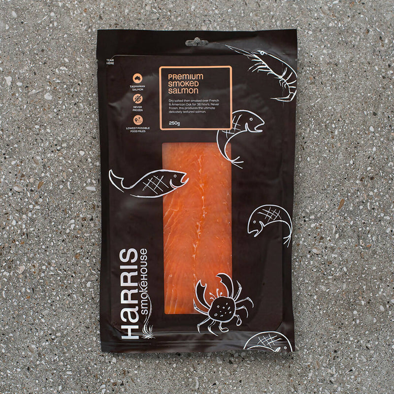 Harris Smokehouse - Smoked Salmon (250g pack)
