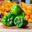 Green Capsicums ($8.99 p/kg)