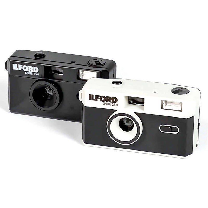 Film Camera Ilford Sprite 35-II Reusable (White/Black)