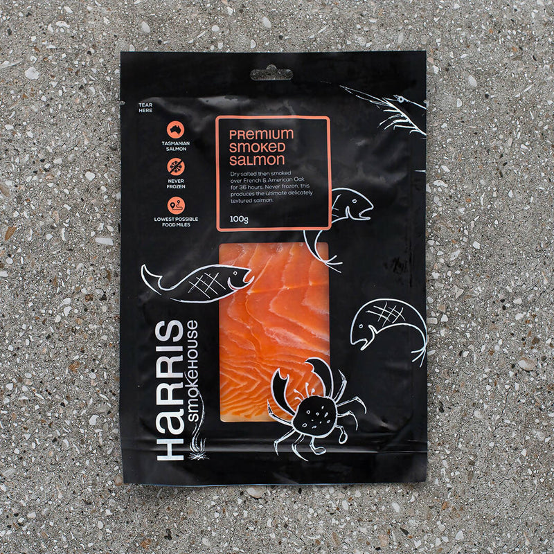 Harris Smokehouse - Smoked Salmon (100g pack)